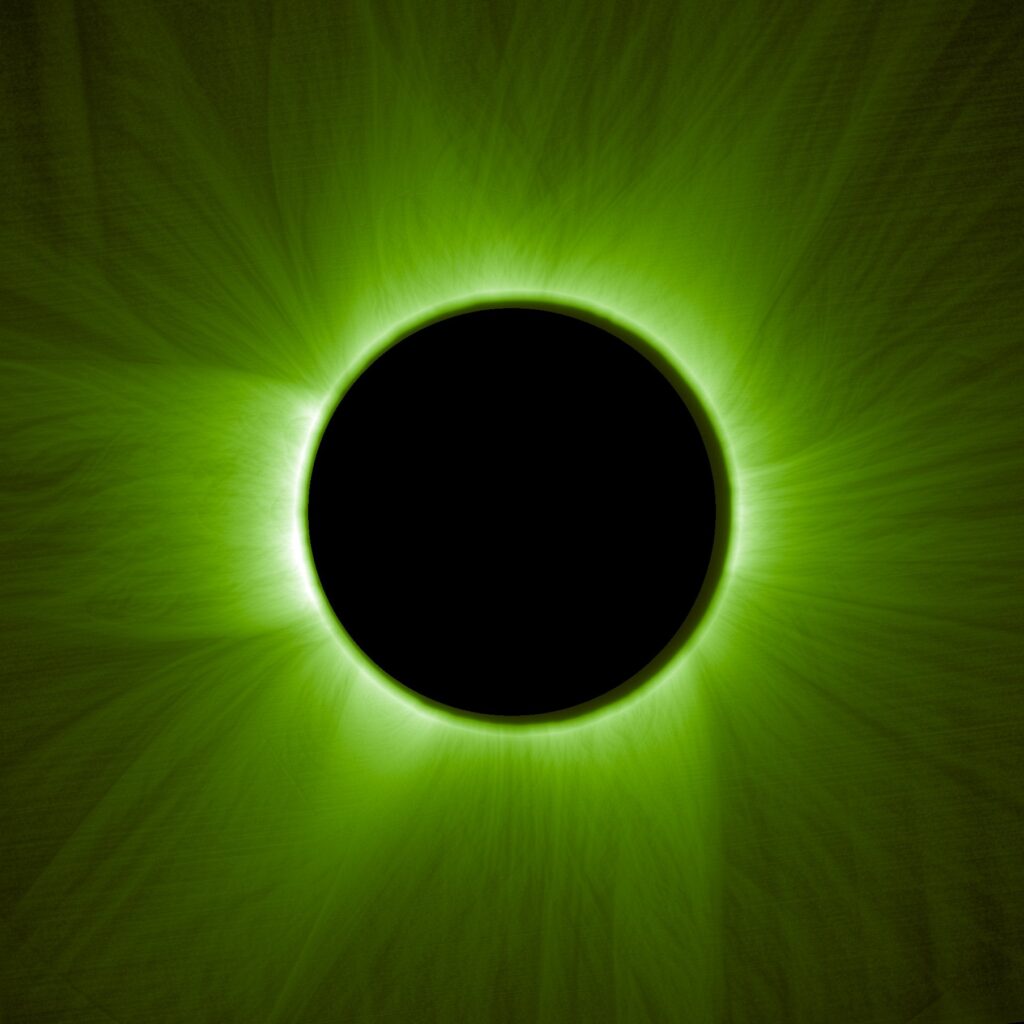 The first artificial solar eclipse was created by the European Space Agencys ESA Proba 3 mission