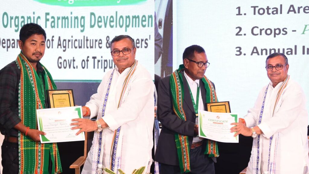Tripura’s Organic Farming Milestone: 25,000 Hectares Certified Organic 1 GvbzPHLXMAADezf
