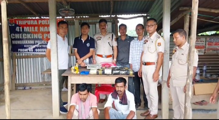 Tripura Police Seizes Yaba Tablets Worth ₹10 Crore in Major Drug Bust at Mungiakami