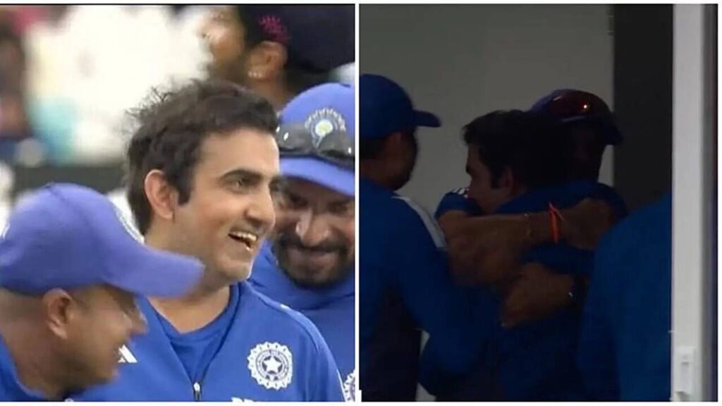 Gautam Gambhir's Never-Seen-Before Dressing Room Celebration 2 10006275408936768850943031693