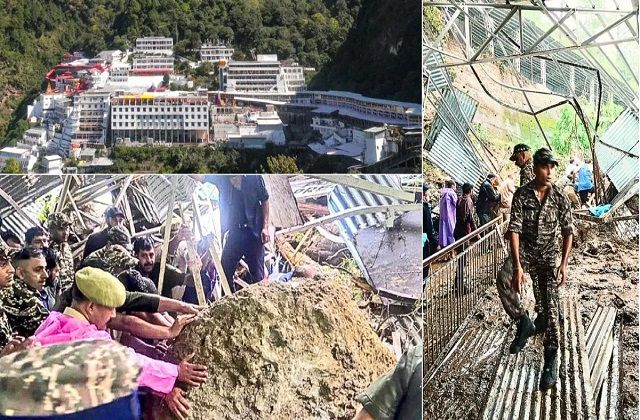 Vaishno Devi Landslide Tragedy: 34 Dead, 18 Injured, Yatra Suspended in Reasi 1 Vaishno Devi Landslide: Death Toll Climbs to 34, Yatra Suspended Amid Heavy Rains in Reasi