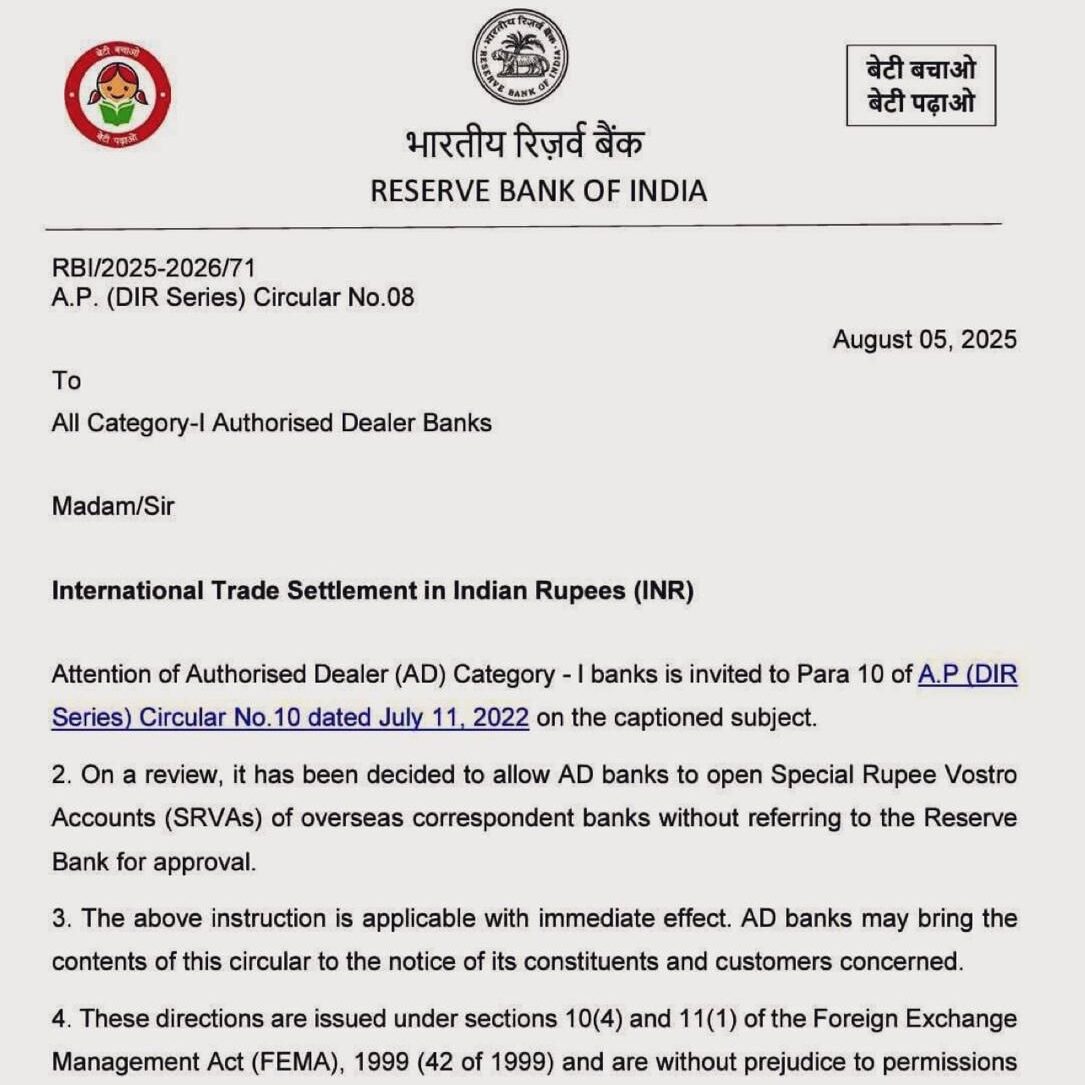 Big Breaking: India Allows Global Trade in Indian Rupee(INR), Boosting Currency Power 1 India Allows Global Trade in Indian Rupee(INR)
