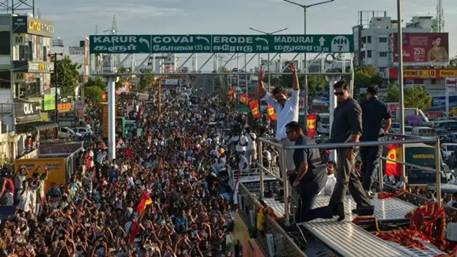 Stampede at Vijay’s Karur Rally: 31 Dead, Dozens Injured in Tamil Nadu Tragedy 1 Stampede at Vijay’s Karur Rally