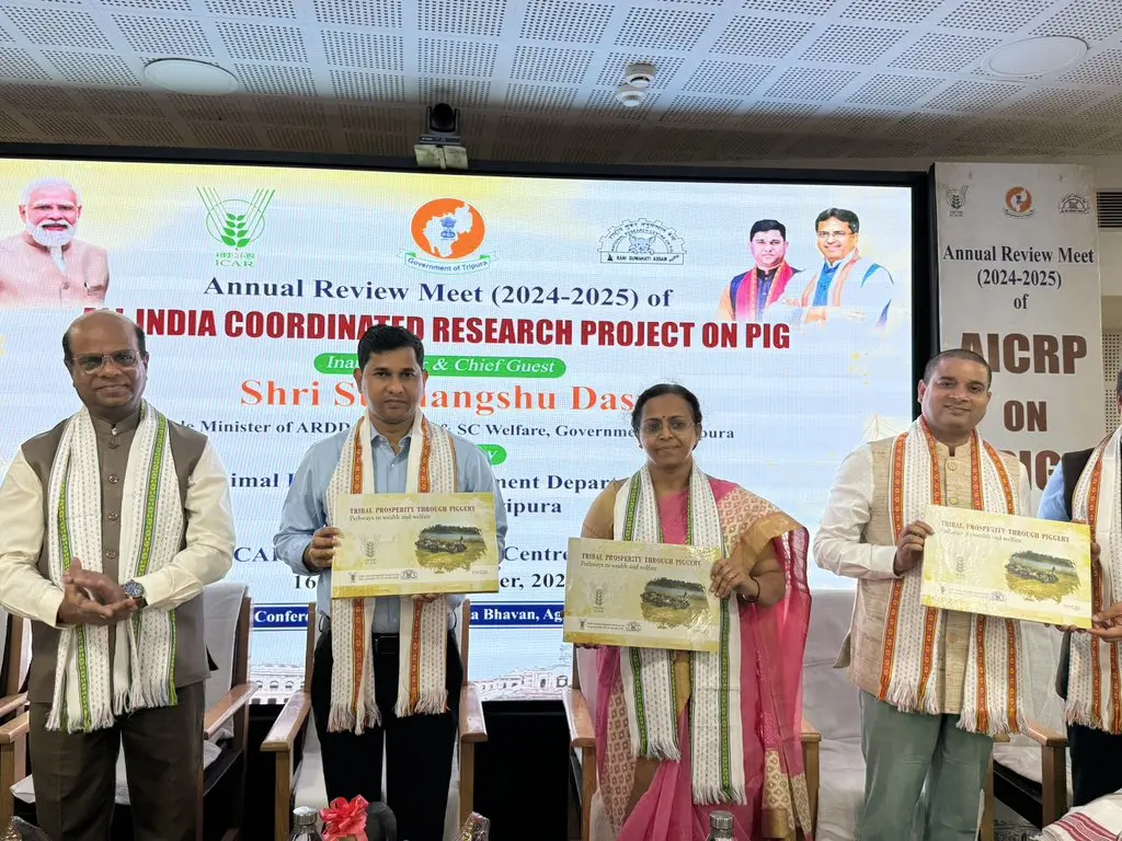 Sudhangshu Das Attends Annual Review Meet of AICRP on Pig in Agartala 1 Sudhangshu Das Attends Annual Review Meet of AICRP on Pig in Agartala