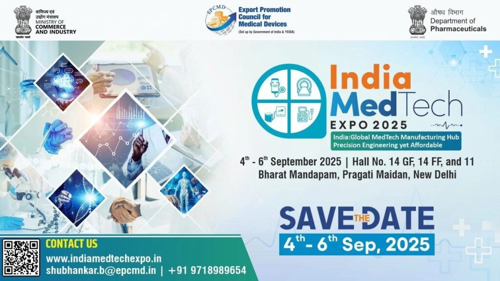 India MedTech Expo 2025 at Bharat Mandapam | Global MedTech Innovation & Collaboration 1 India MedTech Expo 2025