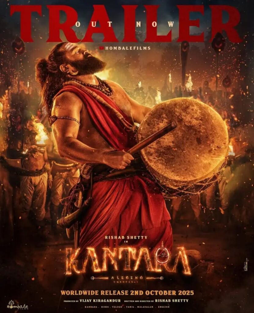 Kantara Chapter-1 Trailer Out