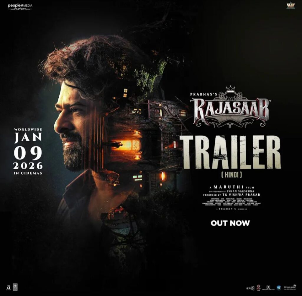 “Rajasaab Trailer Out: Kingdom, Ghosts & Sanjay Dutt’s Dark Role” 1 Rajasaab Trailer Out