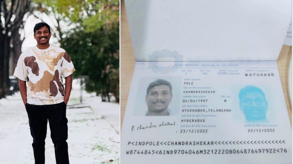 Indian Student Chandrashekar Pole from Hyderabad Shot Dead in Dallas; Telangana MLA Urges Govt to Bring Body Home 1 Chandrashekar Pole