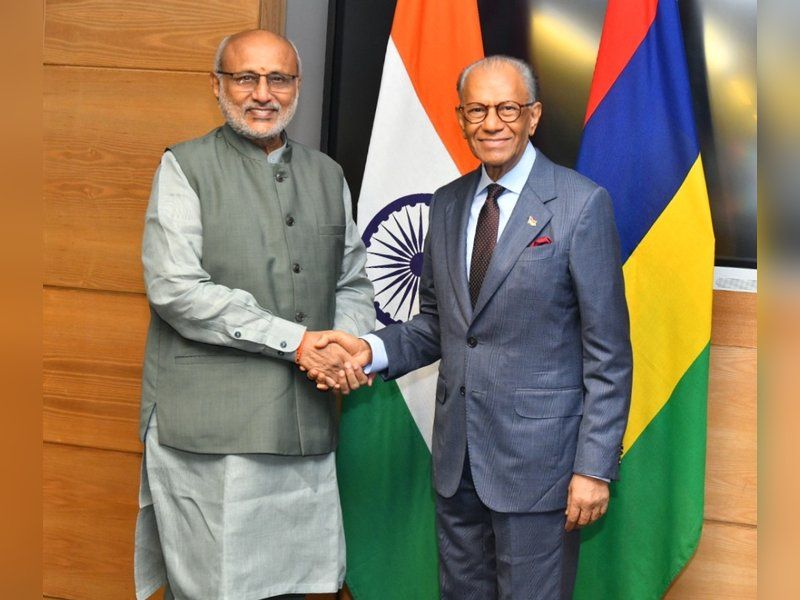 India-Mauritius Strengthen Ties: VP Radhakrishnan Meets PM Ramgoolam in Seychelles 1 India-Mauritius Strengthen Ties