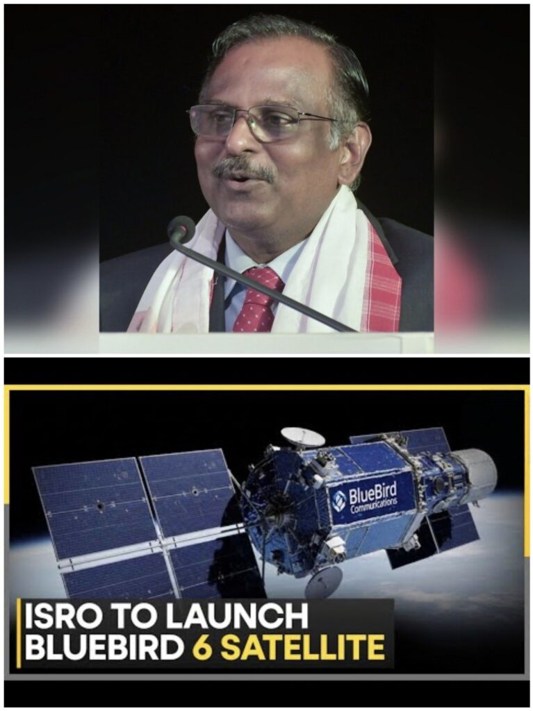 ISRO to Launch US BlueBird-6 Satellite by Year-End 1 ISRO to Launch US BlueBird-6 Satellite by Year-End
