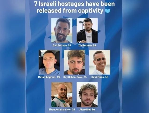 Seven Israeli Hostages Freed After 2 Years 1 Seven Israeli Hostages Freed After 2 Years