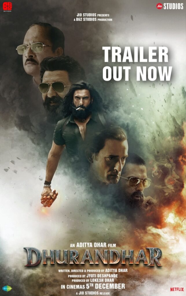 “Dhurandar Trailer Drops: Bollywood’s Most Violent War Thriller Since Animal” 1 Dhurandar Trailer Drops