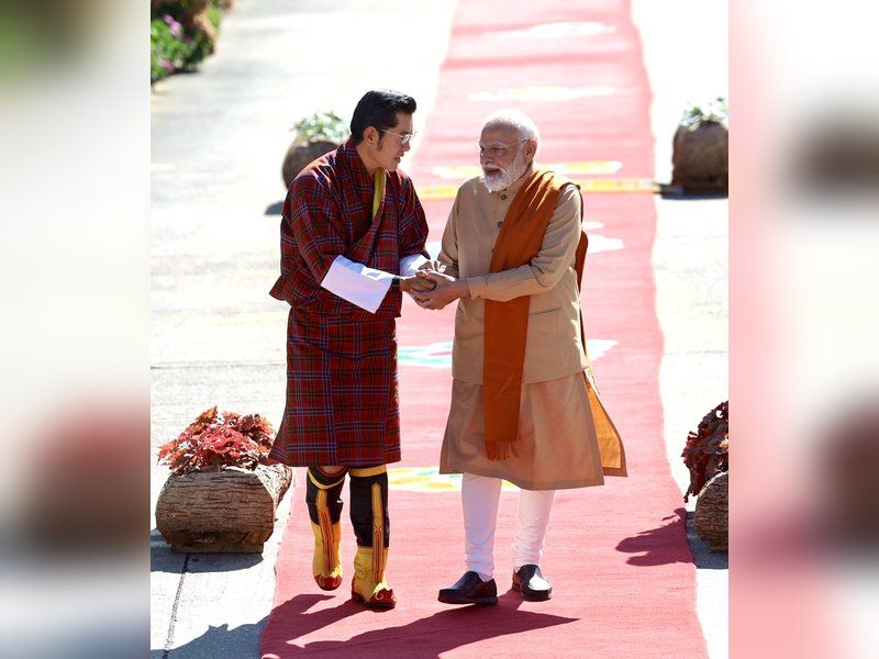 PM Modi Concludes Bhutan Visit: A Warm Farewell from King Jigme Khesar