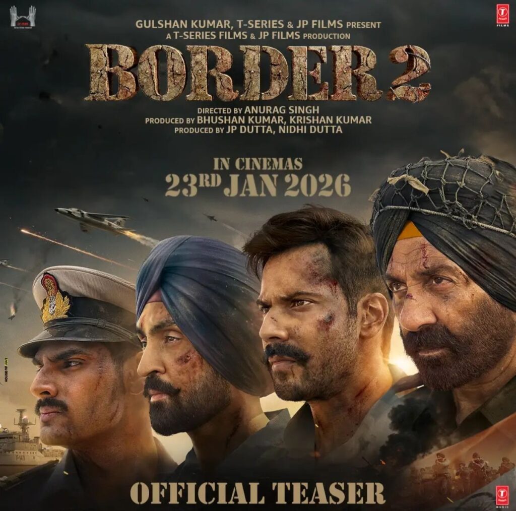 Border 2 Teaser Out: Sunny Deol’s Iconic Dialogue Sets Patriotic Tone