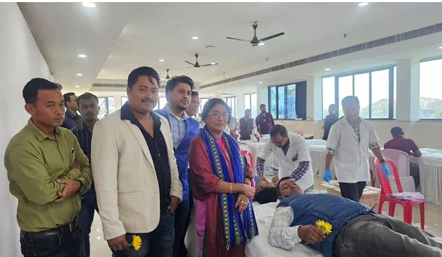 AISCSTEWA, ONGC Tripura Asset Observes Mahaparinirvan Diwas with Voluntary Blood Donation Camp 3 Mahaparinirvan Diwas