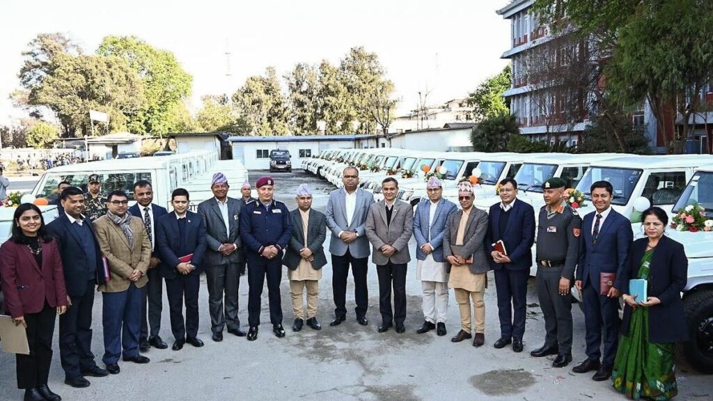  India Hands Over 250 Vehicles to Nepal for Elections