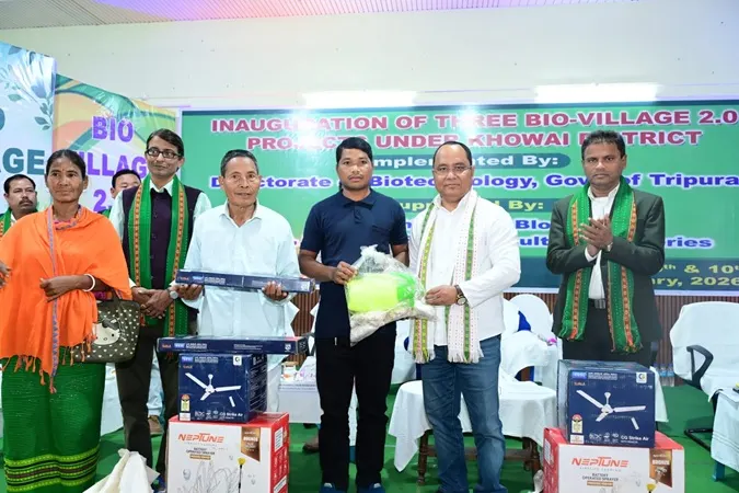 Bio-Village 2.0 Success: Three Tribal Villages Added in Khowai District