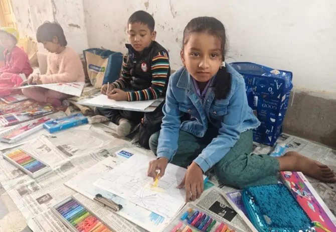 Drawing Competition Organised by DM’s Office Recreation Club in West Tripura