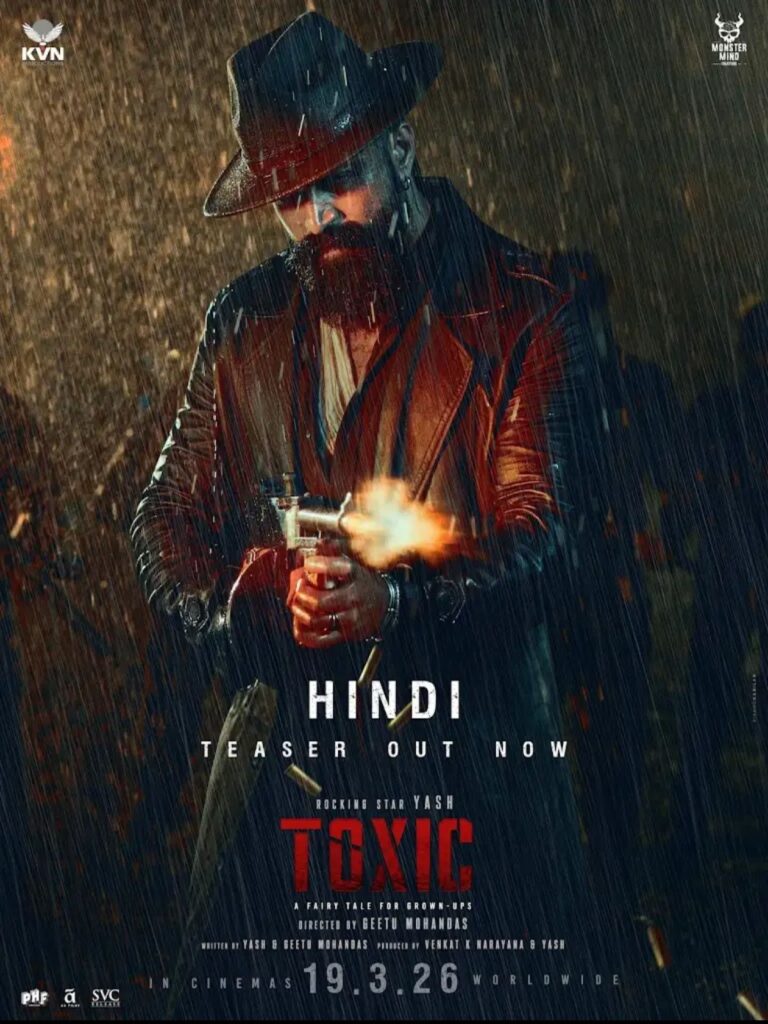 Yash’s Toxic Teaser Out: Fierce Action Thriller