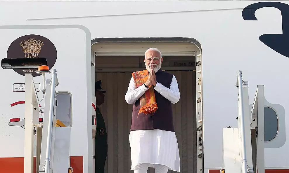 PM Modi Begins Two-Day Malaysia Visit