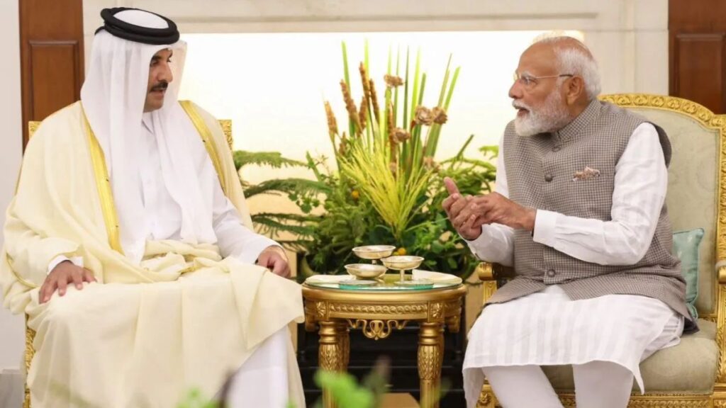 PM Modi Speaks to Qatar Amir, Strongly Condemns Sovereignty Violations 1 PM Modi Speaks to Qatar Amir