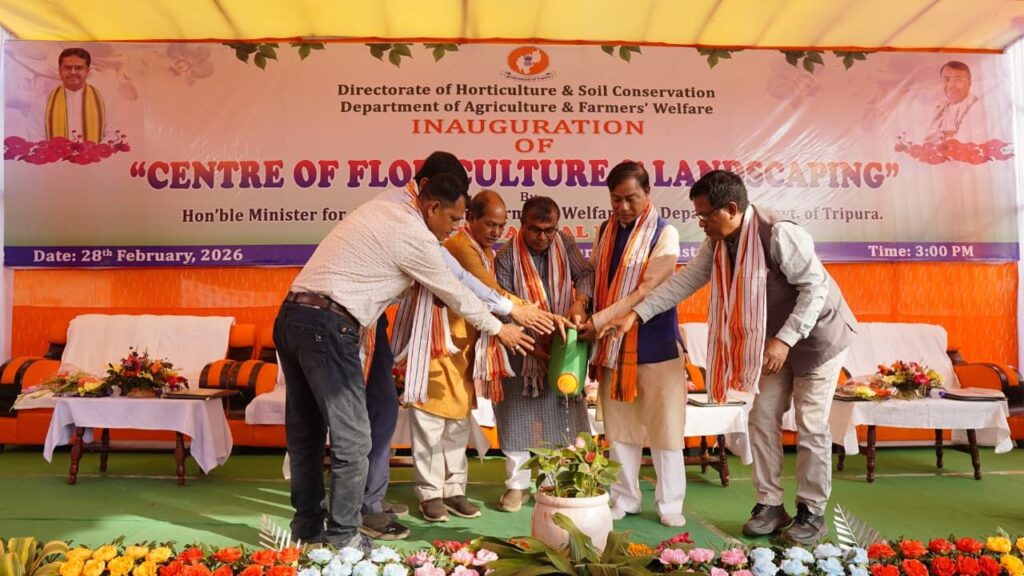 Tripura Flower Cultivation Surges 332% in 7 Years: Govt Launches Rs 4.5 Cr Floriculture Hub 1 Tripura Flower Cultivation Surges 332% in 7 Years