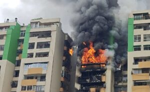 ghaziabad fire 8 flats gutted in indirapuram blaze7656541448024740923
