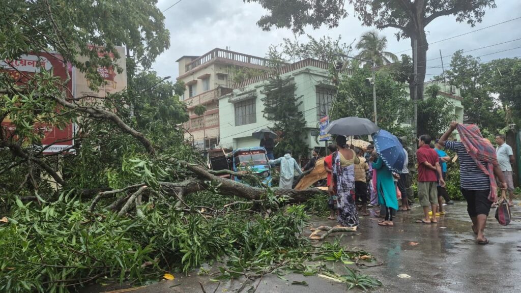 Tornado Fury in Tripura