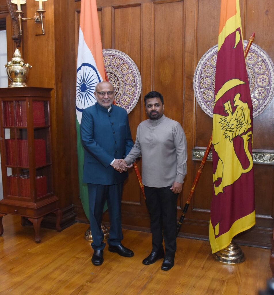 VP Radhakrishnan Meets Sri Lankan President-Boosts Strategic Ties