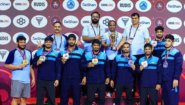 India Wins 27 Medals at U23 Asian Wrestling Championships 2026 1 India Wins 27 Medals at U23 Asian Wrestling