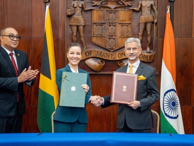 Jaishankar Strengthens India-Jamaica Ties