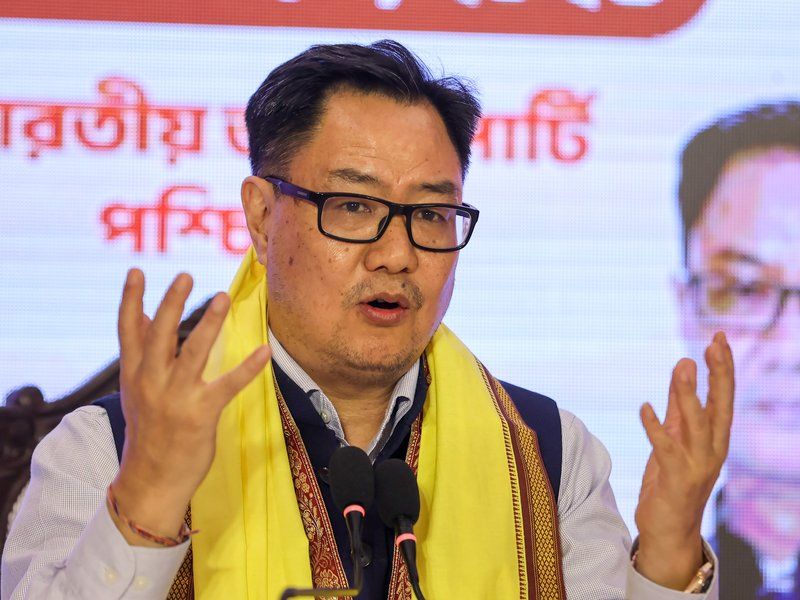 Kiren Rijiju Rebukes TMC MP Over Tagore Tribute Row 1 Kiren Rijiju Rebukes TMC MP Over Tagore Tribute