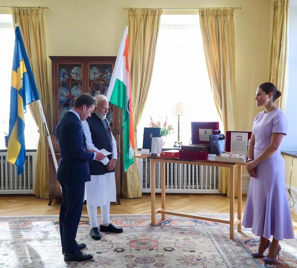 PM Modi & Swedish PM Celebrate Tagore’s Legacy With Rare Archival Gifts 1 PM Modi & Swedish PM Celebrate Tagore’s Legacy With Rare Archival Gifts
