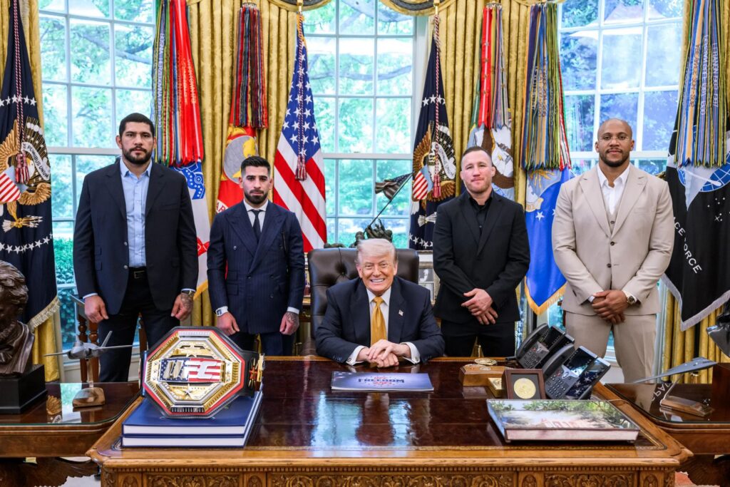 Trump to Host Historic UFC Fight at White House Next Month