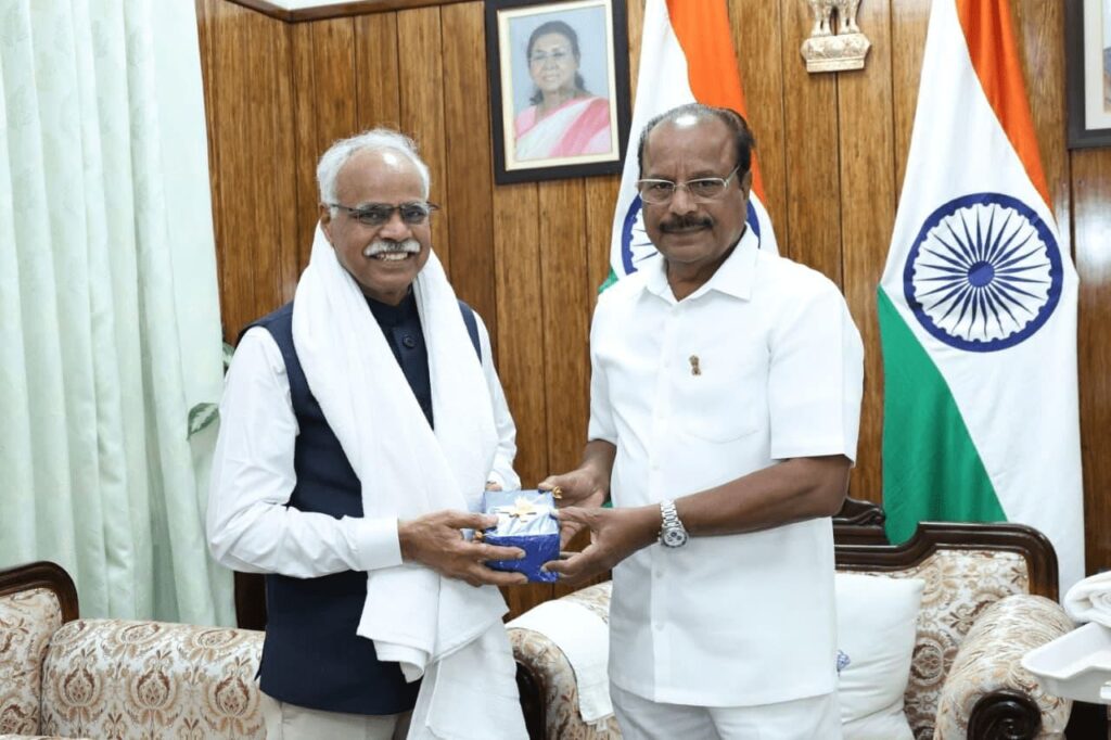 AIIMS Guwahati President Meets Tripura Governor