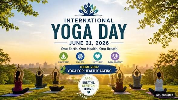International Yoga Day 2026: Thousands Unite Worldwide for ‘Yoga for Healthy Ageing’ 1 International Yoga Day 2026